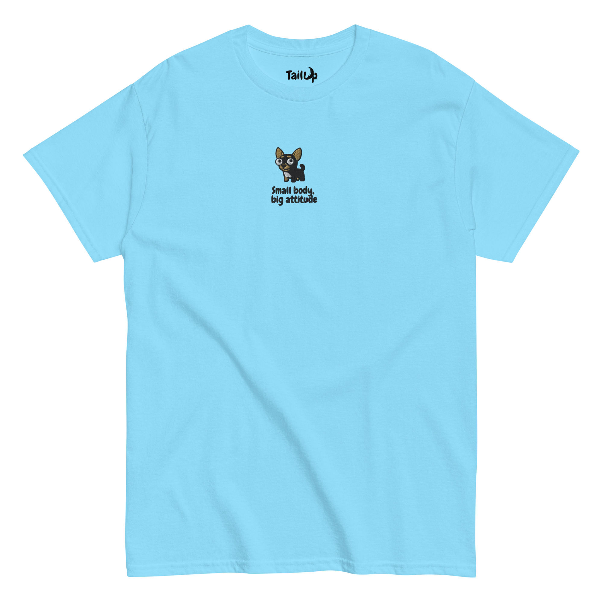 Chihuahua Embroidered Classic T-shirt