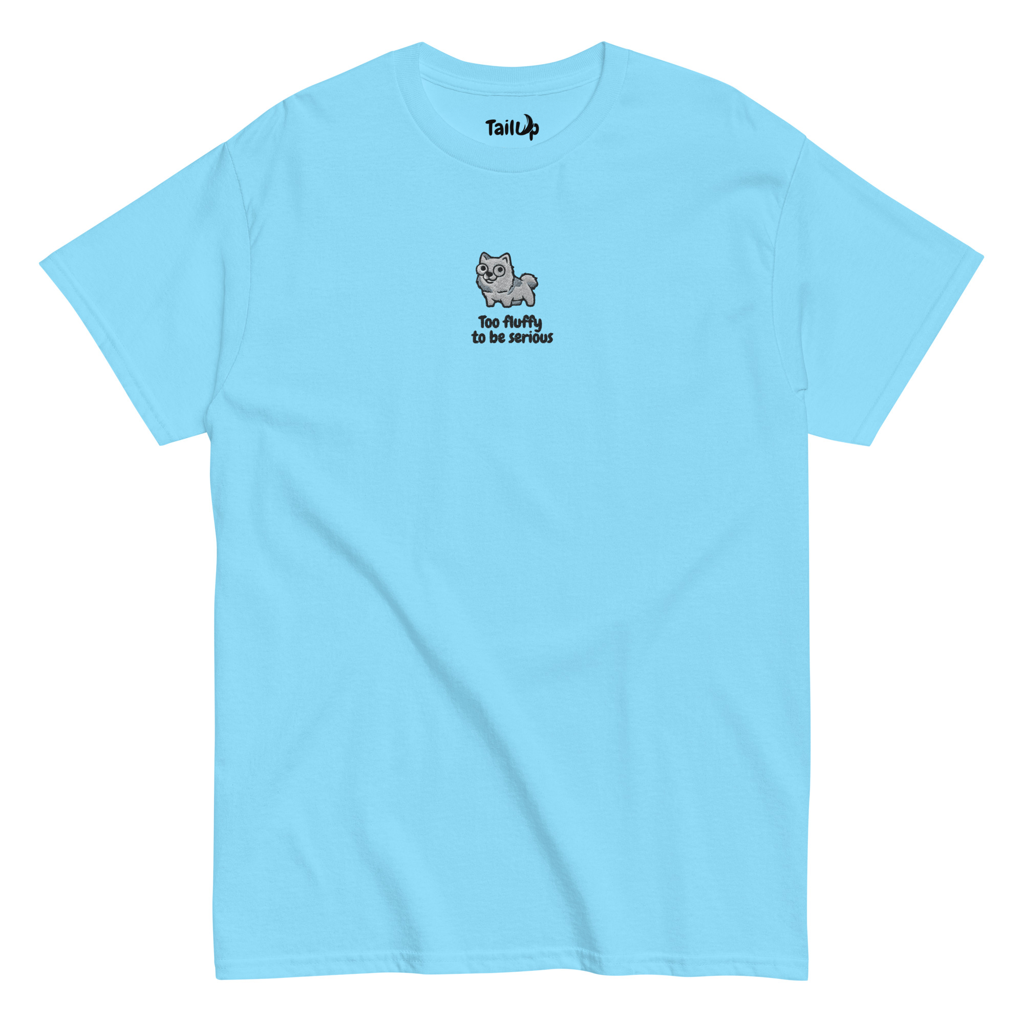 Samoyed Embroidered Classic T-shirt