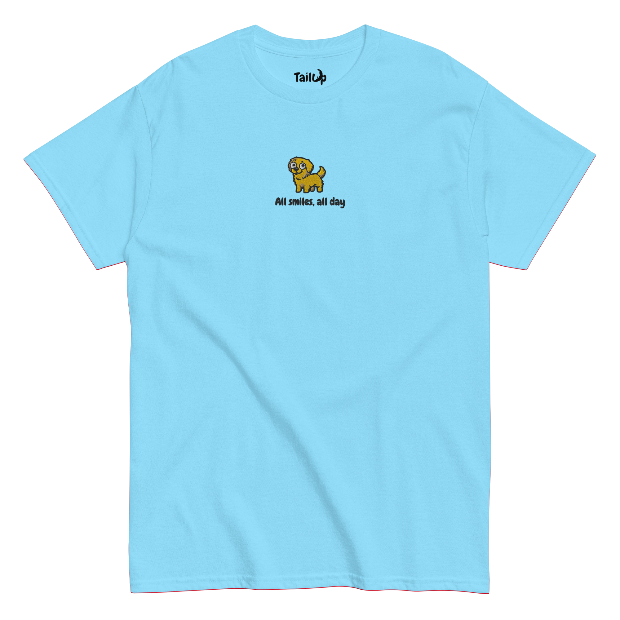 Golden Retriever Embroidered Classic T-shirt