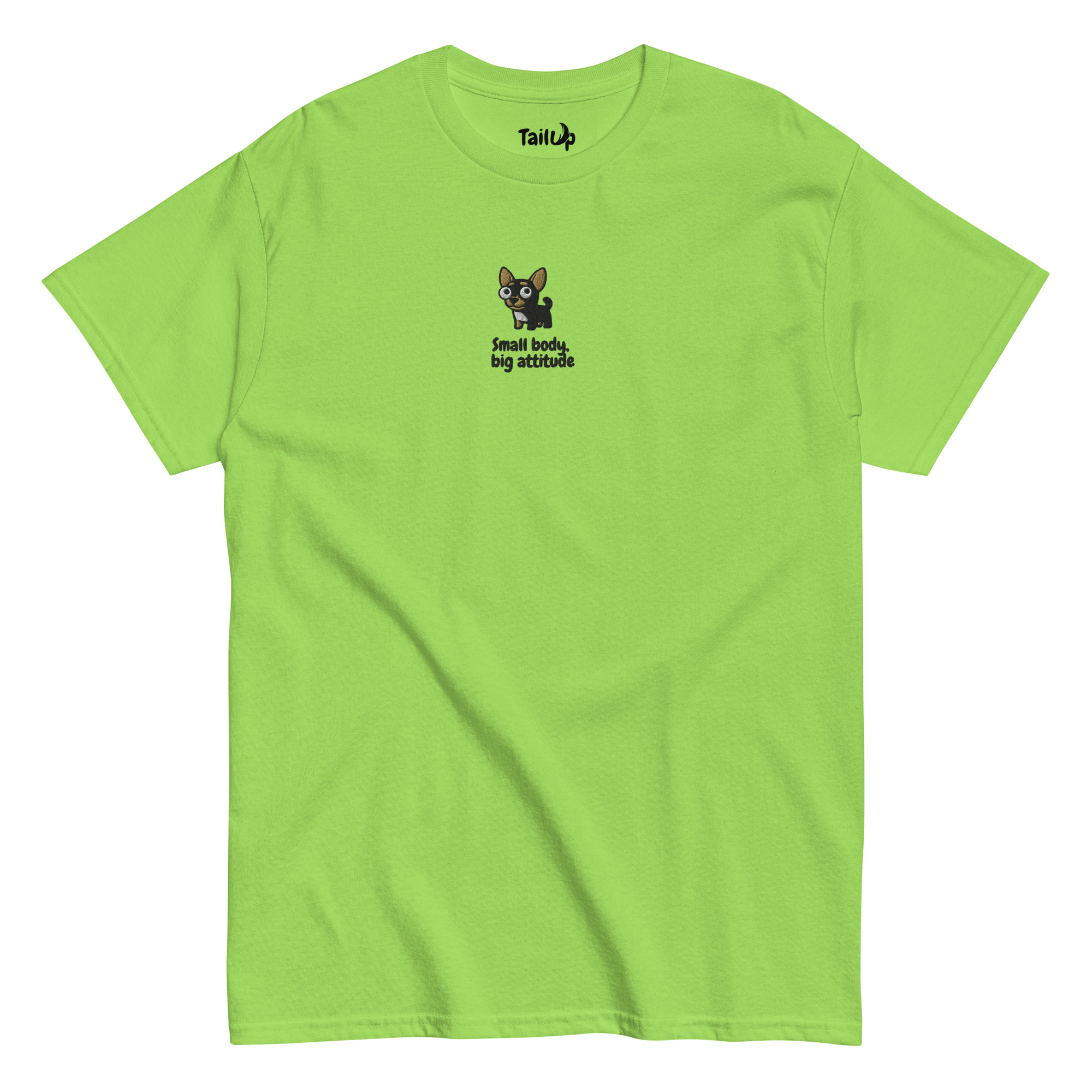 Chihuahua Embroidered Classic T-shirt