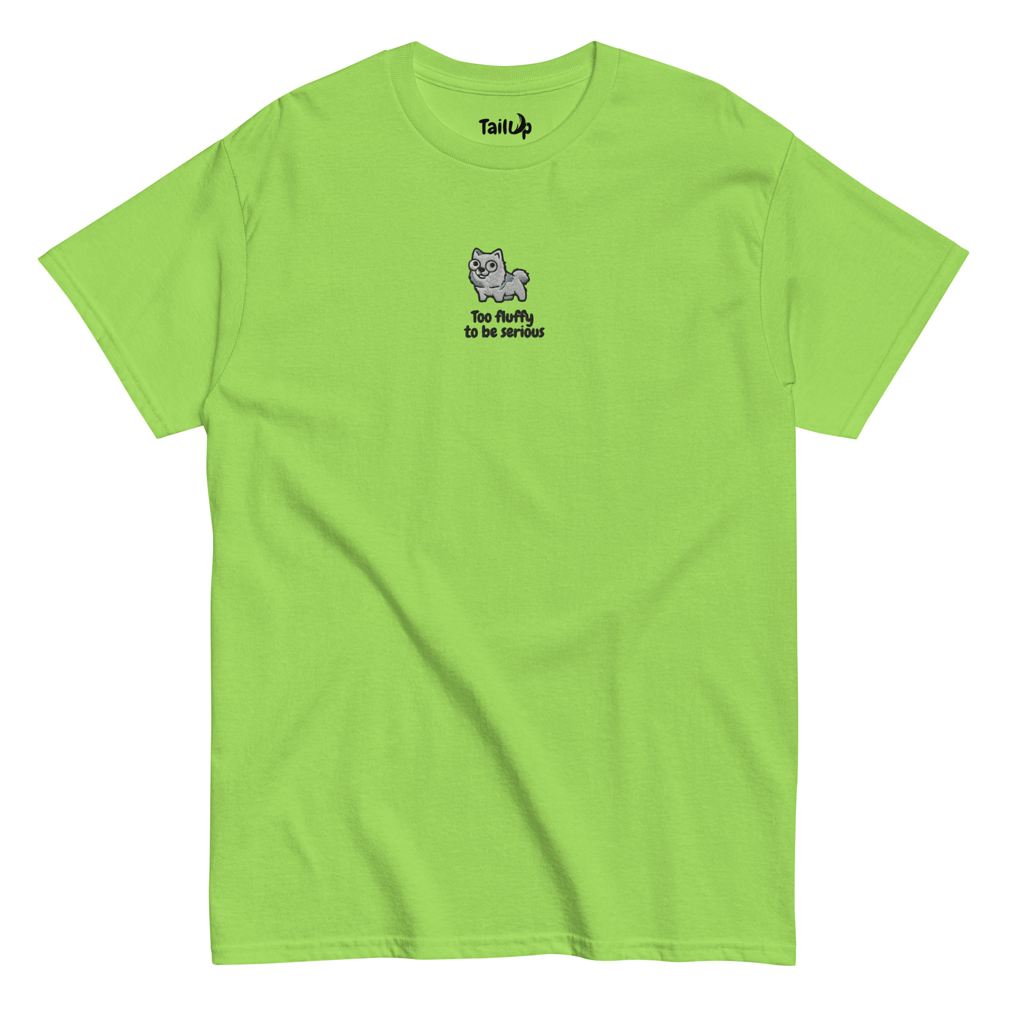 Samoyed Embroidered Classic T-shirt