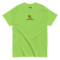 Orange Cat Embroidered Classic T-shirt