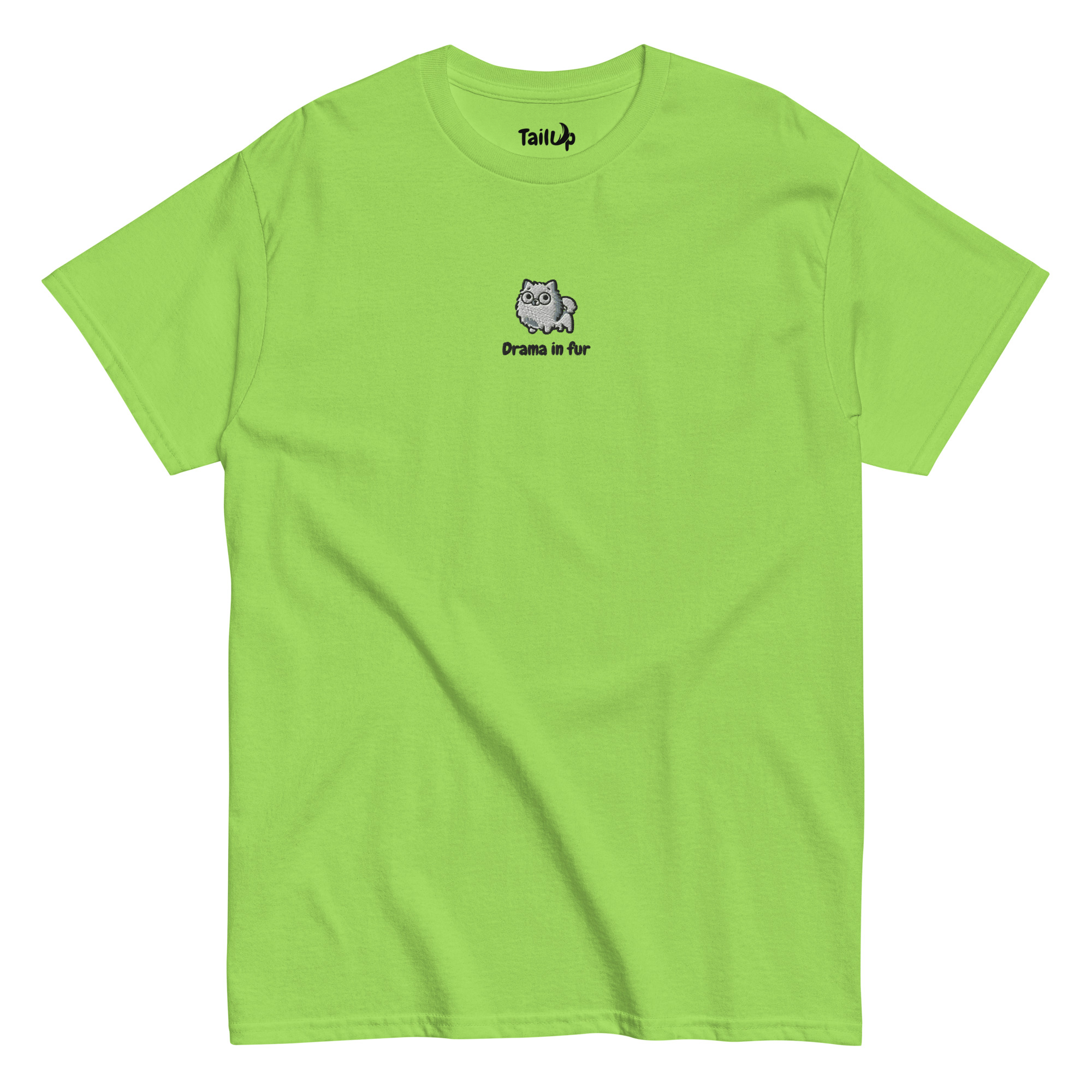 Pomeranian Embroidered Classic T-shirt