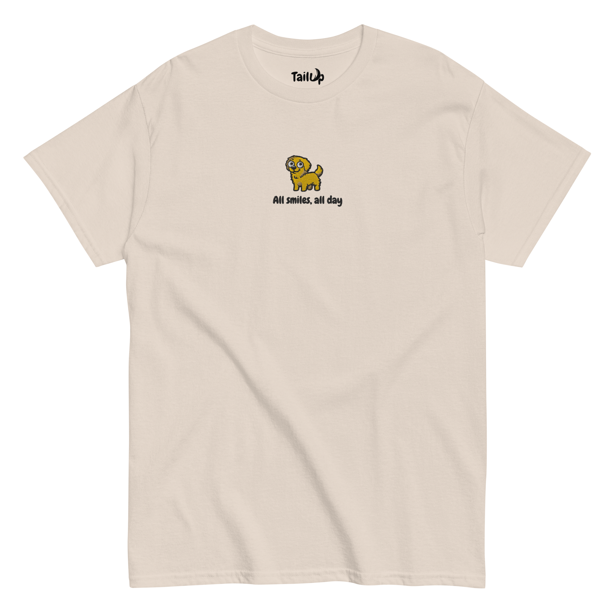 Golden Retriever Embroidered Classic T-shirt