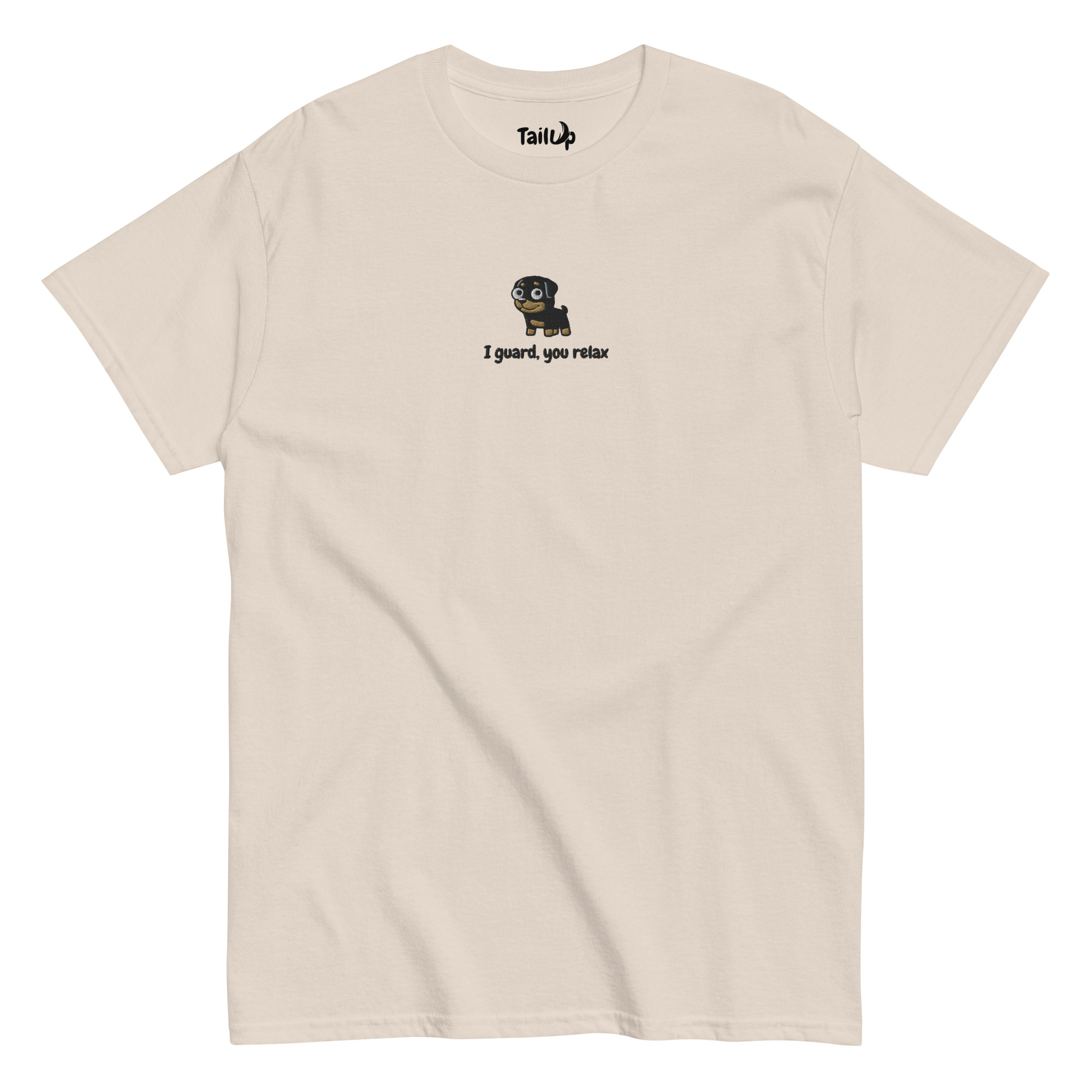 Rottweiler Embroidered Classic T-shirt