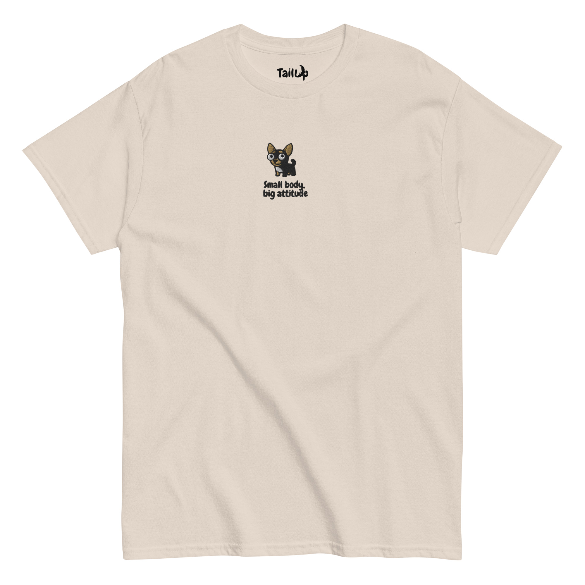 Chihuahua Embroidered Classic T-shirt