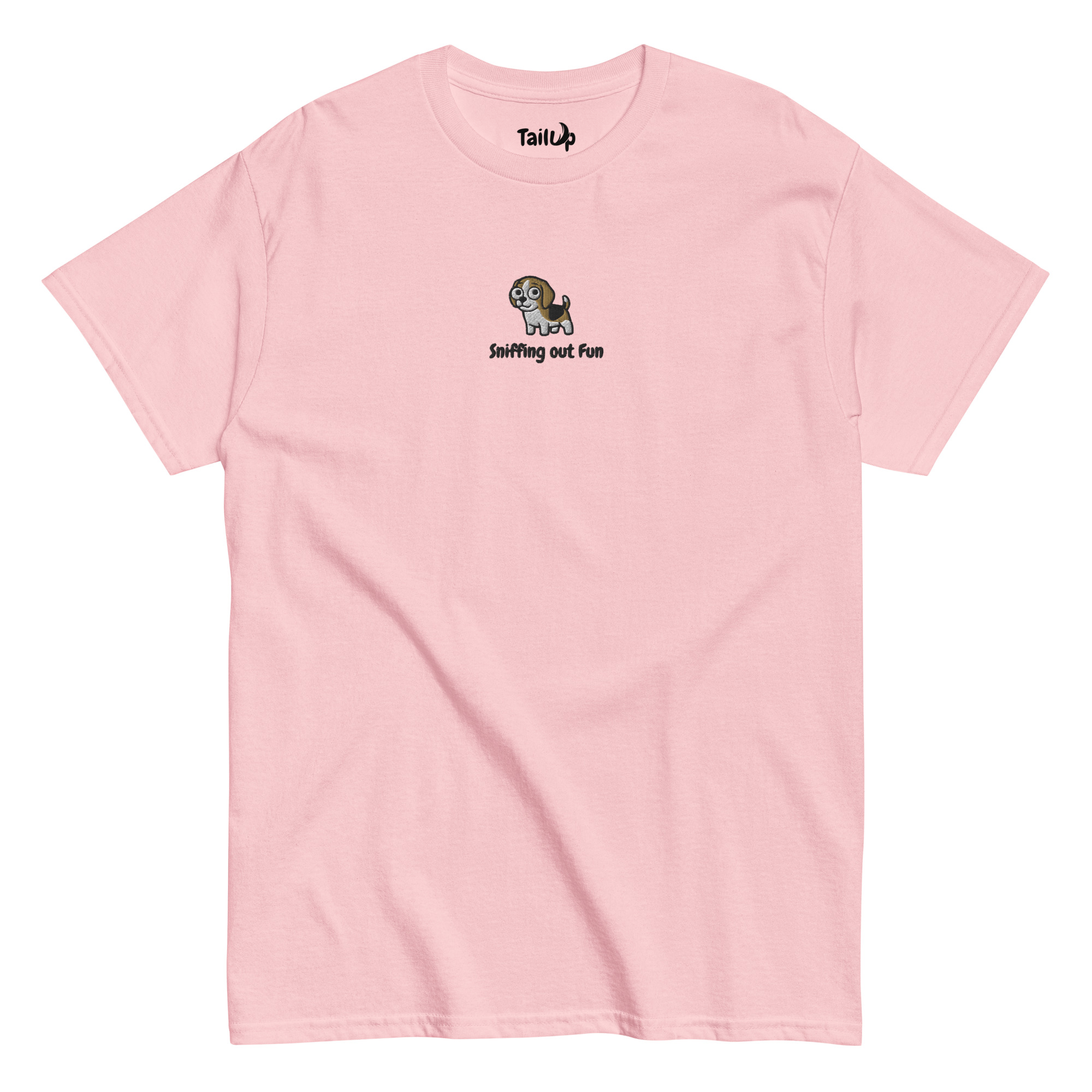 Beagle Embroidered Classic T-shirt