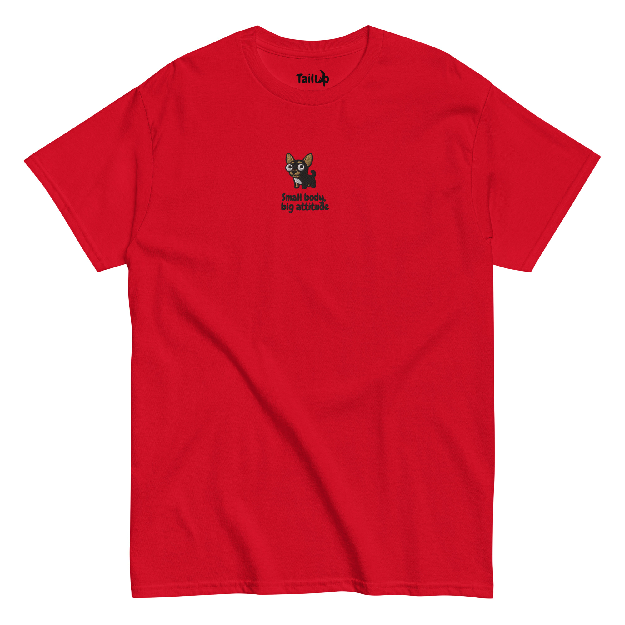 Chihuahua Embroidered Classic T-shirt