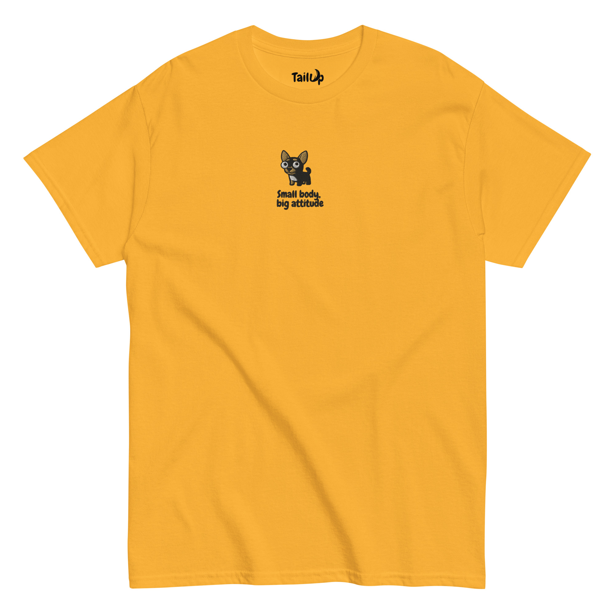 Chihuahua Embroidered Classic T-shirt