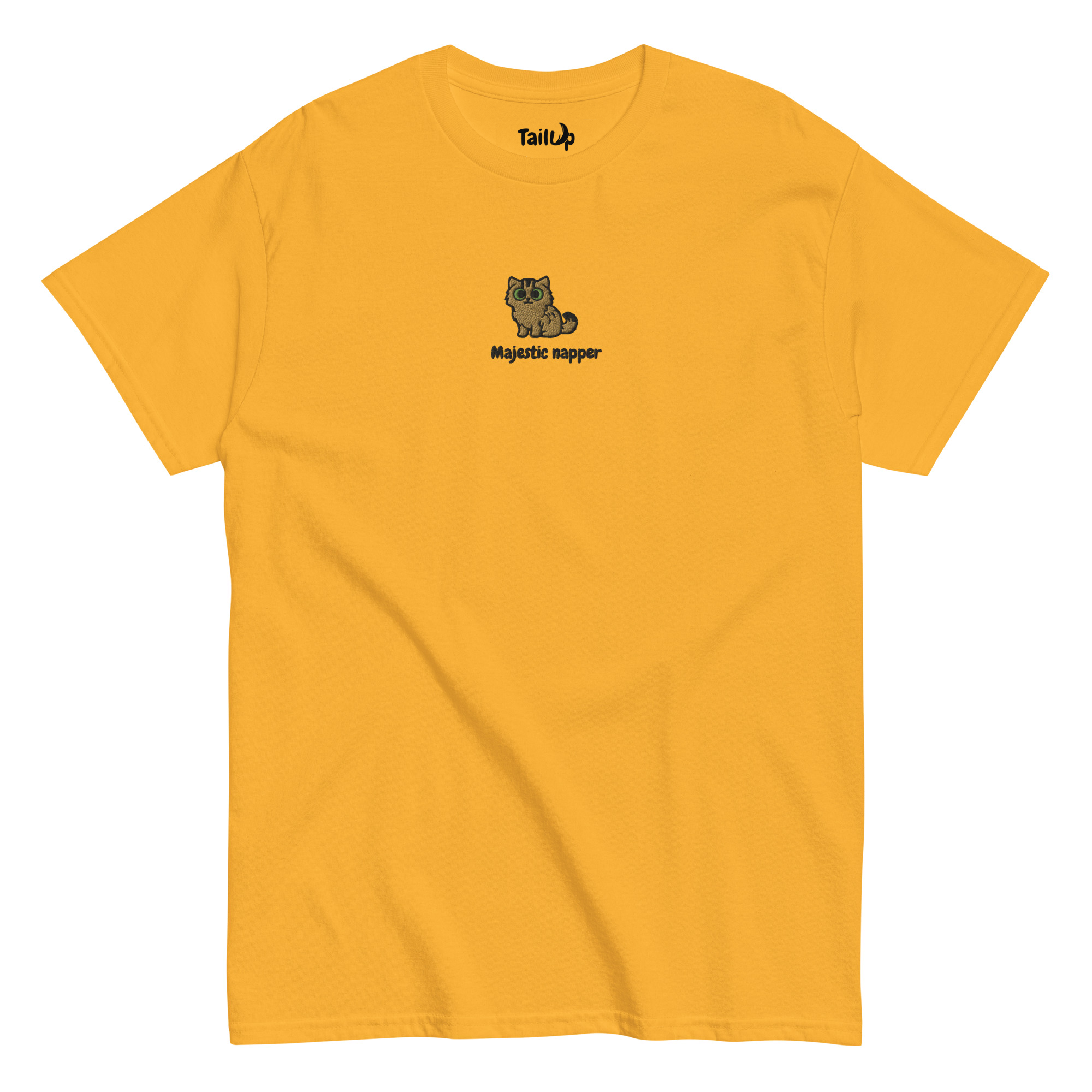 Norwegian Forest Cat Embroidered Clasic T-shirt