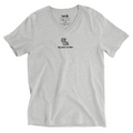 Pit Bull Terrier Embroidered V-Neck T-shirt